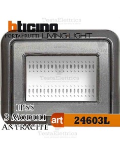 Coperchio 3 posti IP55 Idrobox LivingLight Bticino