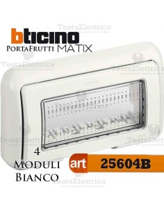 Coperchio 4 posti IP55 Idrobox Màtix Bticino