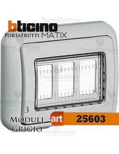 Coperchio 3 posti IP55 Idrobox Màtix Bticino