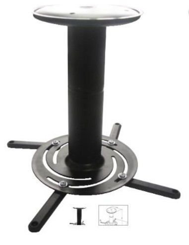 Staffa per proiettori universale da soffitto Gbc