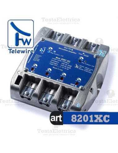 Centralino TV  4I / 1U 8201XC Telewire 