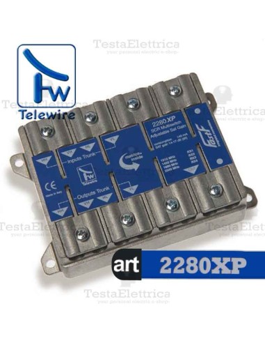 Multiswitch SAT SCR a matrice 4 x 4 x 1 attivo