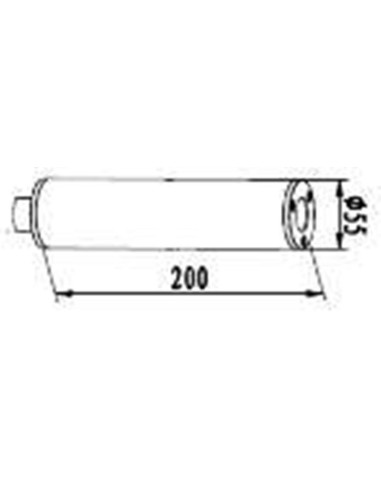 Staffa per proiettori universale da soffitto Gbc