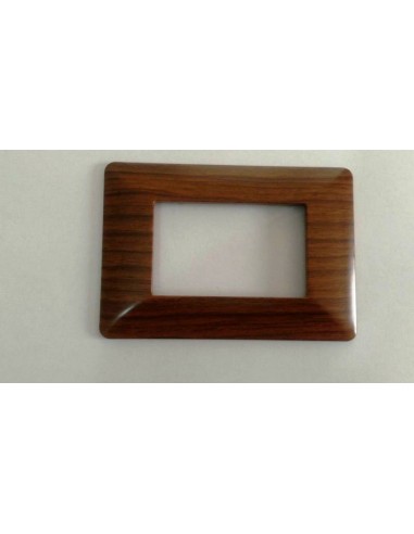 Placca in PVC Ciliegio compatibile con serie Bticino Matix 