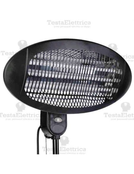 Stufa su asta 3 potenze al quarzo 2000w RosaLight