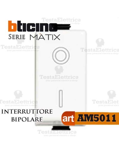 Interruttore 2P 16A 250V ac Bticino Matix