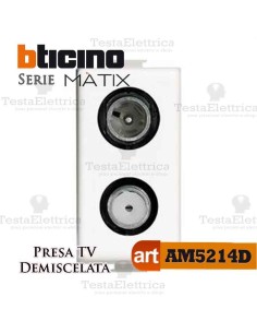 Presa TV-SAT demiscelata diretta Bticino Matix