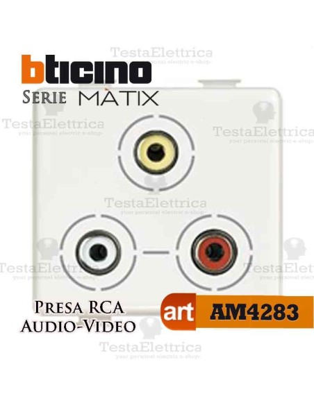 Presa RCA Bticino Matix 