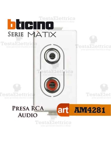 Presa RCA Bticino Matix 