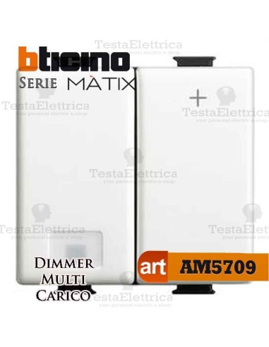 Dimmer a pulsante Bticino Matix 