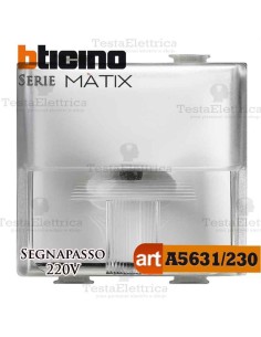 Lampada segnapasso a Led Bticino Matix