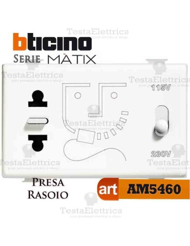 Presa per Rasoio Bticino Matix