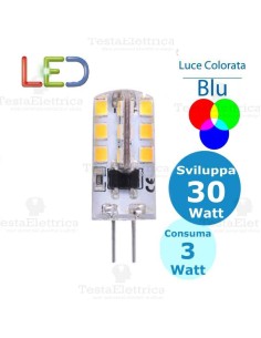Lampada led Colorata G4 12V 3W Dgk 2
