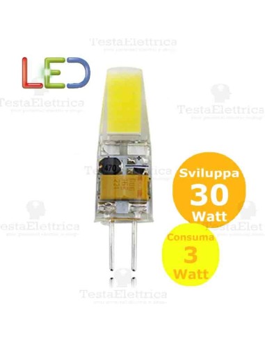 Lampada led G4 3W 12V  