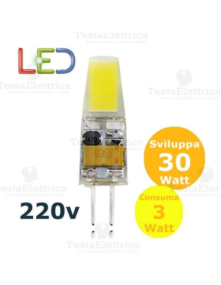 Lampada led G4 3W 220V  