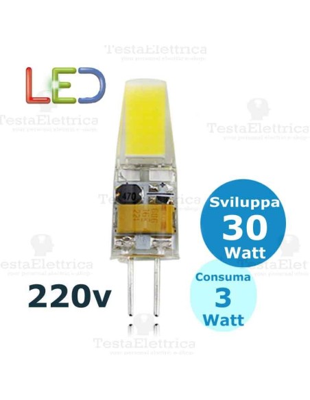 Lampada led G4 3W 220V  