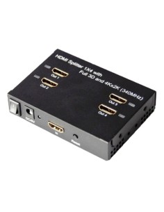 HD splitter 1 in 4 out 3D 4K x 2K Gbc