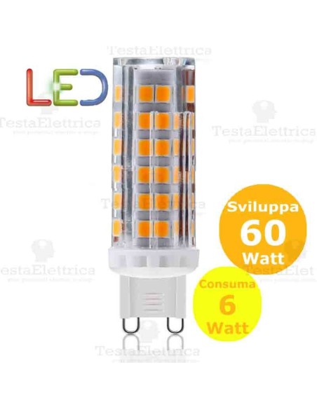 Lampada led G9 6W 220V  