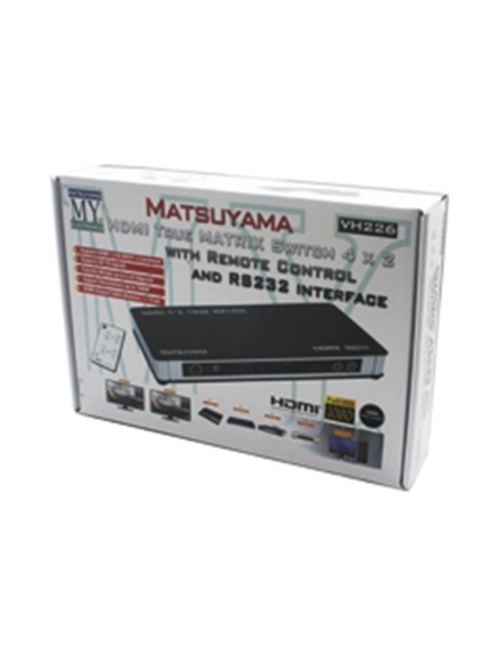 HDMI splitter 4 in 2 out Matsuyama