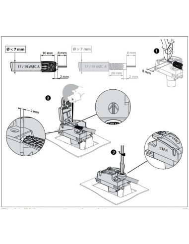 Presa TV-SAT diretta Bticino LivingLight