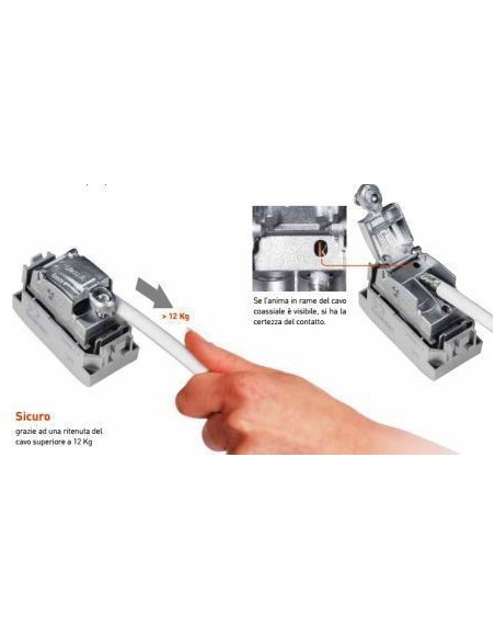 Presa TV-SAT demiscelata Bticino Living Light