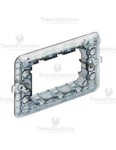 Placca 3 moduli Bianca Bticino Màtix