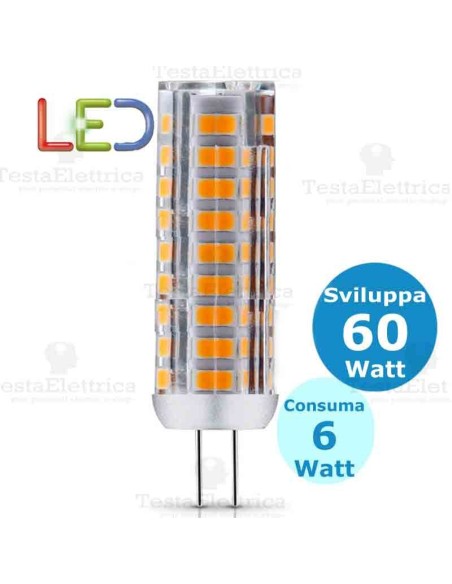 Lampadina corn led G4 6W 12V  