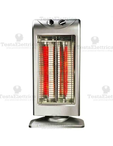 Stufa al carbonio 2 elementi 1000w Linea Martì