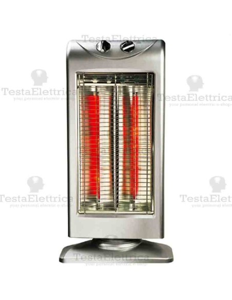 Stufa al carbonio 2 elementi 1000w Linea Martì