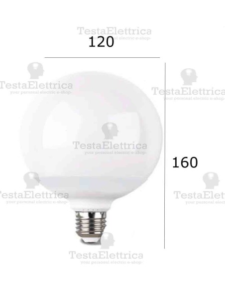 Lampadina a led Globo E27 24 Watt Wiva