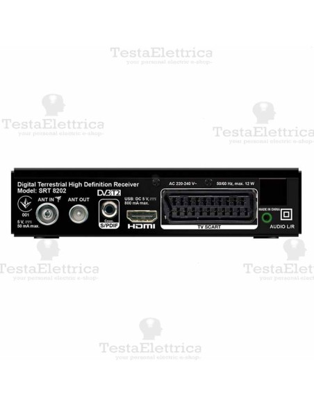Decoder Digitale Terrestre DVB-T2 HD Strong