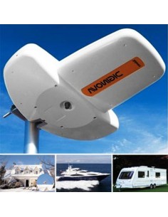 Antenna DTT amplificata LTE da da balcone/barca/camper Diginova Boss Televes 2