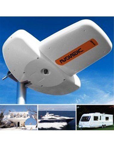 Antenna DTT amplificata LTE da da balcone/barca/camper Diginova Boss Televes