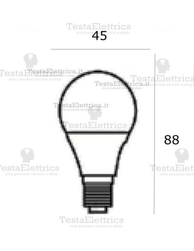Promo 3 Pz. e14 7 watt + 1 Pz. e27 12w OMAGGIO