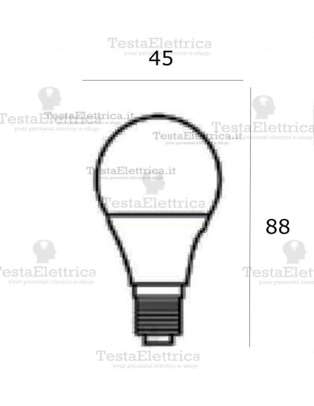 Promo 3 Pz. e14 7 watt + 1 Pz. e27 12w OMAGGIO