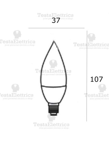 Promo 3 Pz. e14 7 watt + 1 Pz. e27 12w OMAGGIO