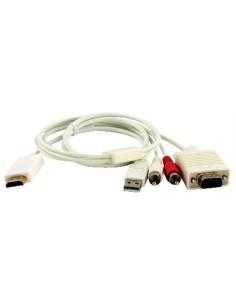 Convertitore audio video HDMI a VGA + audio RCA