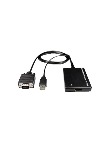 Convertitore video VGA + audio USB a HDMI