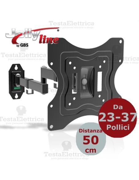 StaffaTV  23 - 37 Pollici 2 Braccia Gbs