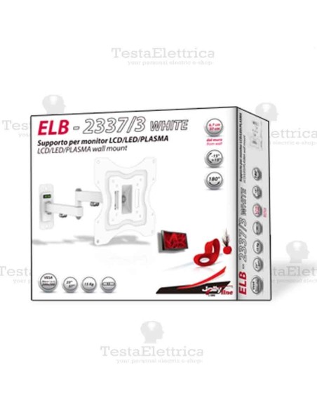 Staffa TV  23 - 37 Pollici ELB-2337/3 WHITE Gbs