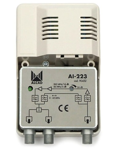 amplificatore DTT  Alcad AI - 200 da interno