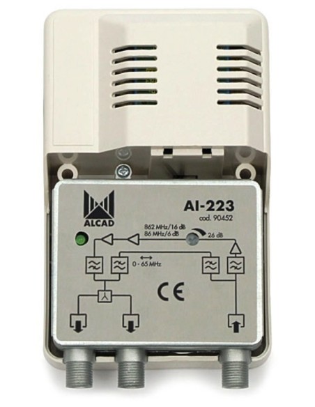 amplificatore DTT  Alcad AI - 200 da interno