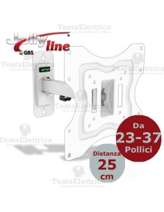 Staffa TV  23 - 37 Pollici ELB-2337/2 White Gbs