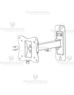 Staffa TV  10 - 23 Pollici ELB-1023/2 Gbs 2