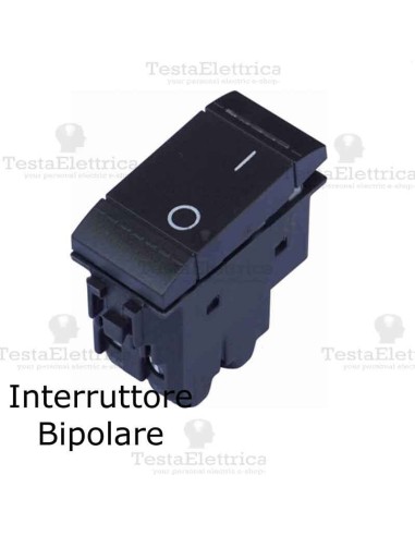 Interruttore Bipolare compatibile con serie Bticino LivingLight