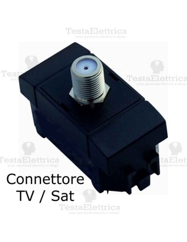 Presa TV Satellitare compatibile con serie Bticino LivingLight e living international	