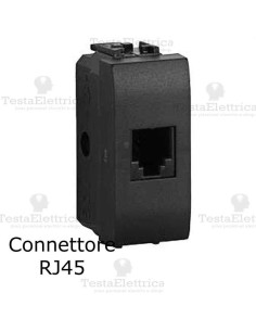 Presa dati RJ45 compatibile con serie Bticino LivingLight