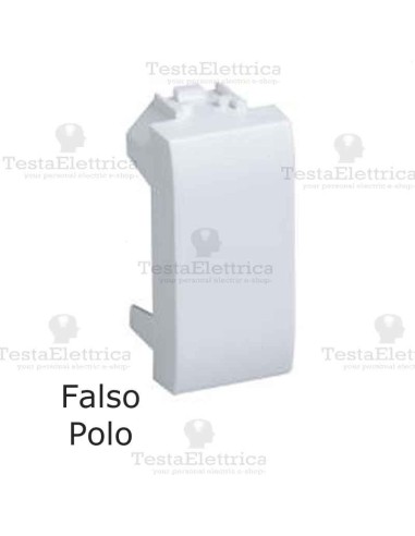 Falso polo bianco compatibile con serie Bticino LivingLight