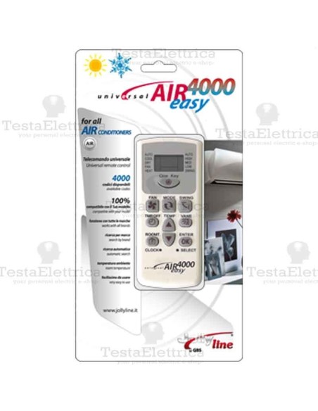 Telecomando condizionatori universale Gbs