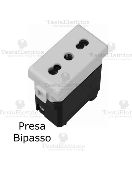 Presa compatibile con serie Bticino Matix 
